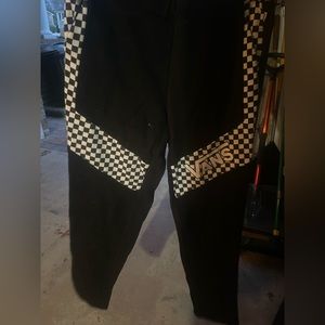 vans joggers size small